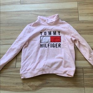 Pink Tommy Hillfigure sweatshirt